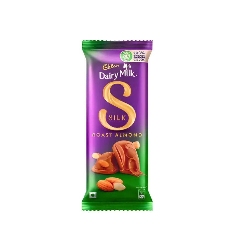 Cadbury Dairy Milk Silk Roast Almond Chocolate Bar