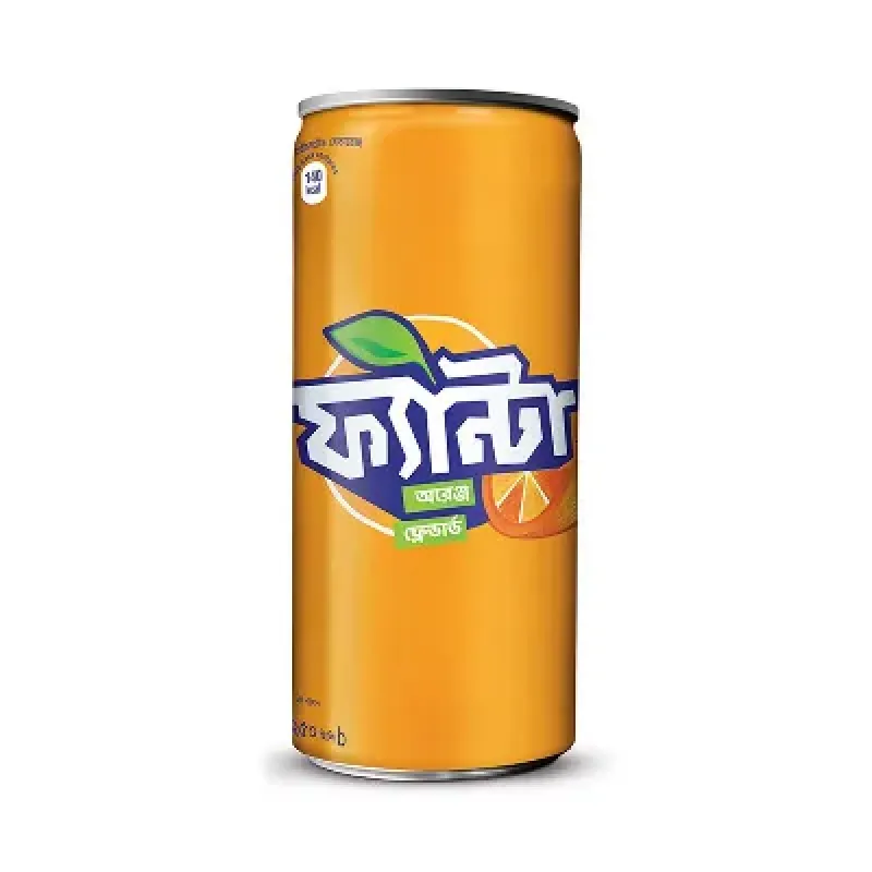 Fanta Can Orange Flavored