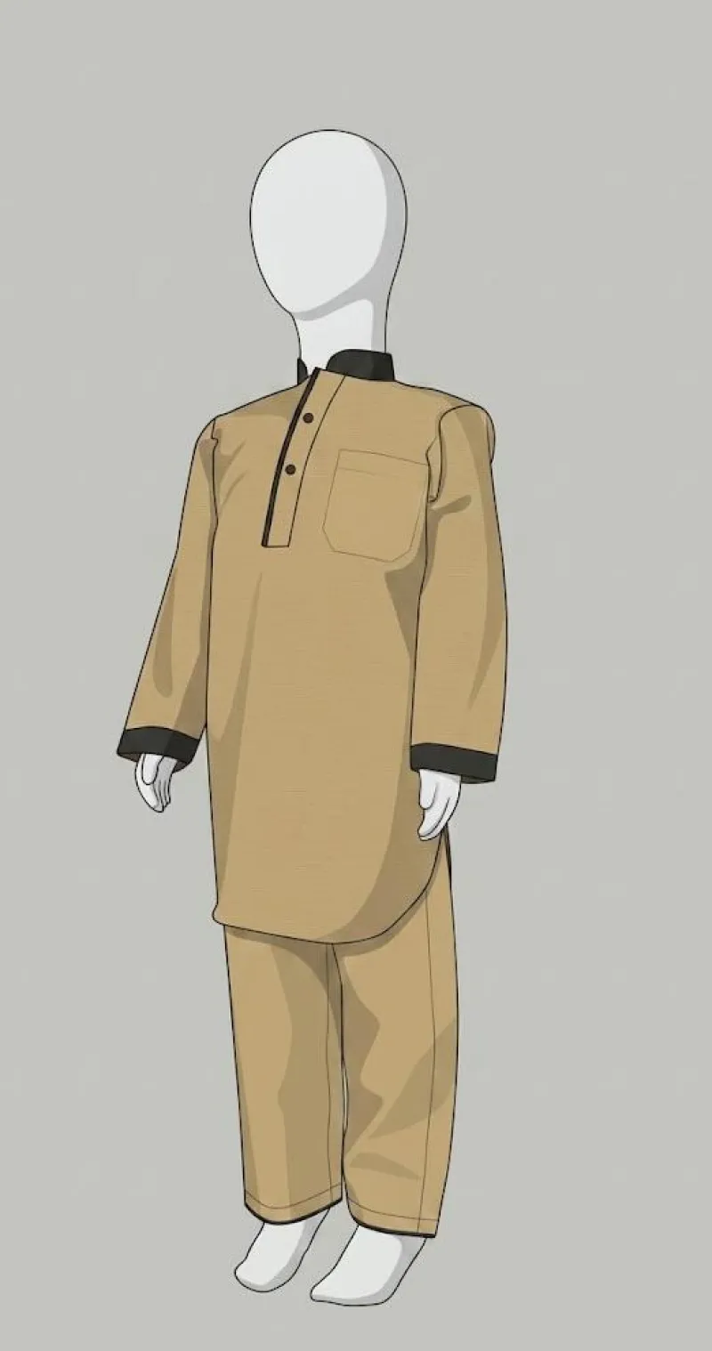 Nurani Madrasah Dress ( পাঞ্জাবি/বোরখা+পাজামা সেট )